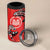 Personalized Canada Indigenous People Day 4 in 1 Can Cooler Tumbler Haida Tribe Flag Tattoo Style