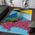 Personalized Pitons Saint Lucian Bougainvillea Area Rug