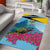 Personalized Pitons Saint Lucian Bougainvillea Area Rug