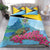 Personalized Pitons Saint Lucian Bougainvillea Bedding Set