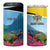 Personalized Pitons Saint Lucian Bougainvillea 4 in 1 Can Cooler Tumbler