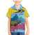 Personalized Pitons Saint Lucian Bougainvillea Family Matching Mermaid Dress and Hawaiian Shirt