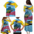 Personalized Pitons Saint Lucian Bougainvillea Family Matching Puletasi and Hawaiian Shirt