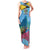 Personalized Pitons Saint Lucian Bougainvillea Family Matching Tank Maxi Dress and Hawaiian Shirt