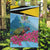 Personalized Pitons Saint Lucian Bougainvillea Garden Flag