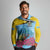 Personalized Pitons Saint Lucian Bougainvillea Long Sleeve Polo Shirt