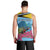 Personalized Pitons Saint Lucian Bougainvillea Men Tank Top