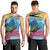 Personalized Pitons Saint Lucian Bougainvillea Men Tank Top