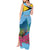 Personalized Pitons Saint Lucian Bougainvillea Tank Maxi Dress