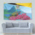 Personalized Pitons Saint Lucian Bougainvillea Tapestry