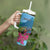 Personalized Pitons Saint Lucian Bougainvillea Tumbler With Handle