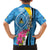 Saint Lucia Flag Pride It's in My DNA Kid Hawaiian Shirt