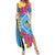 Saint Lucia Flag Pride It's in My DNA Summer Maxi Dress