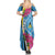 Saint Lucia Flag Pride It's in My DNA Summer Maxi Dress