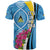 Saint Lucia Flag Pride It's in My DNA T Shirt