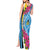 Saint Lucia Flag Pride It's in My DNA Tank Maxi Dress