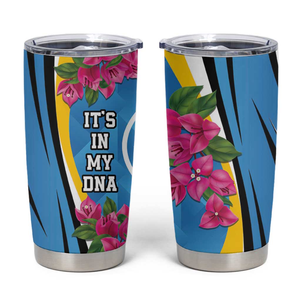 Saint Lucia Flag Pride It's in My DNA Tumbler Cup