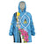 Saint Lucia Flag Pride It's in My DNA Wearable Blanket Hoodie