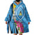 Saint Lucia Flag Pride It's in My DNA Wearable Blanket Hoodie