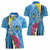 Saint Lucia Flag Pride It's in My DNA Women Polo Shirt