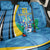 Custom Saint Lucia Football Back Car Seat Cover Sporty Pattern