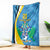 Custom Saint Lucia Football Blanket Sporty Pattern