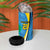 Custom Saint Lucia Football 4 in 1 Can Cooler Tumbler Sporty Pattern