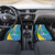 Custom Saint Lucia Football Car Mats Sporty Pattern