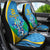 Custom Saint Lucia Football Car Seat Cover Sporty Pattern