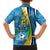 Custom Saint Lucia Football Family Matching Long Sleeve Bodycon Dress and Hawaiian Shirt Sporty Pattern