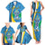 Custom Saint Lucia Football Family Matching Tank Maxi Dress and Hawaiian Shirt Sporty Pattern