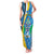 Custom Saint Lucia Football Family Matching Tank Maxi Dress and Hawaiian Shirt Sporty Pattern