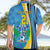 Custom Saint Lucia Football Hawaiian Shirt Sporty Pattern