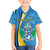 Custom Saint Lucia Football Hawaiian Shirt Sporty Pattern