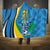 Custom Saint Lucia Football Hooded Blanket Sporty Pattern