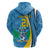 Custom Saint Lucia Football Hoodie Sporty Pattern