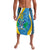 Custom Saint Lucia Football Lavalava Sporty Pattern