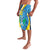 Custom Saint Lucia Football Lavalava Sporty Pattern