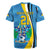 Custom Saint Lucia Football Rugby Jersey Sporty Pattern