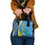 Custom Saint Lucia Football Shoulder Handbag Sporty Pattern