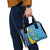 Custom Saint Lucia Football Shoulder Handbag Sporty Pattern