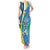 Custom Saint Lucia Football Tank Maxi Dress Sporty Pattern