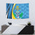 Custom Saint Lucia Football Tapestry Sporty Pattern