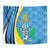 Custom Saint Lucia Football Tapestry Sporty Pattern