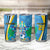 Custom Saint Lucia Football Tumbler Cup Sporty Pattern