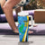 Custom Saint Lucia Football Tumbler With Handle Sporty Pattern