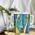 Custom Saint Lucia Football Tumbler With Handle Sporty Pattern