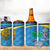 Personalized Saint Lucia Independence Day 4 in 1 Can Cooler Tumbler Since 1979