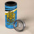 Personalized Saint Lucia Independence Day 4 in 1 Can Cooler Tumbler Since 1979