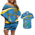 Personalized Saint Lucia Independence Day Couples Matching Off Shoulder Short Dress and Hawaiian Shirt Since 1979